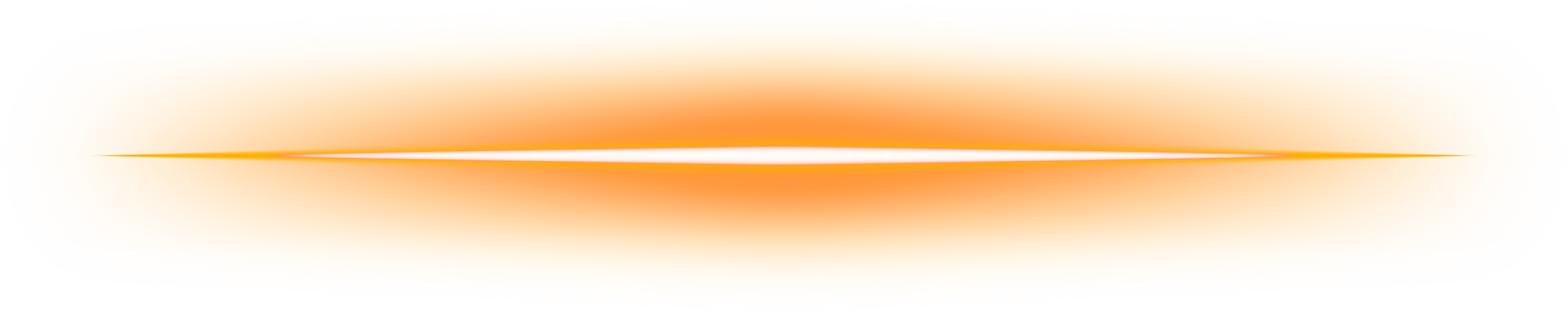 Glowing Orange Neon Line